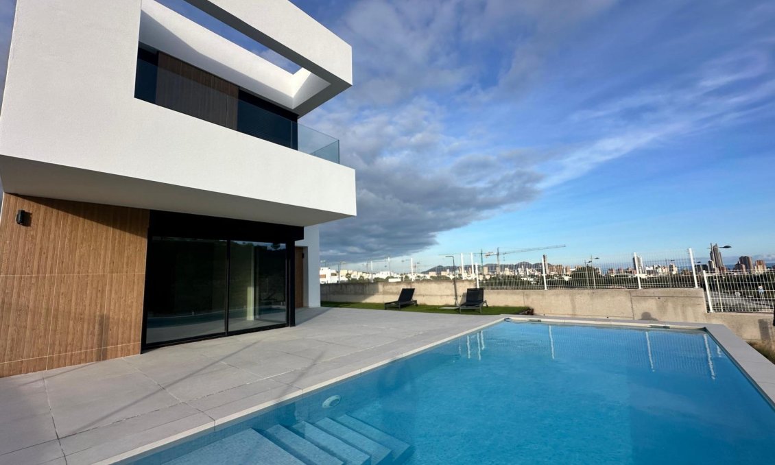 Obra nueva - Villa -
Finestrat - Campana Garden