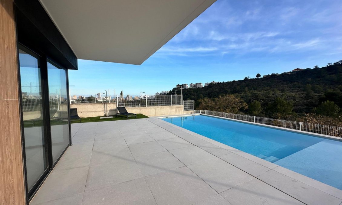 Obra nueva - Villa -
Finestrat - Campana Garden