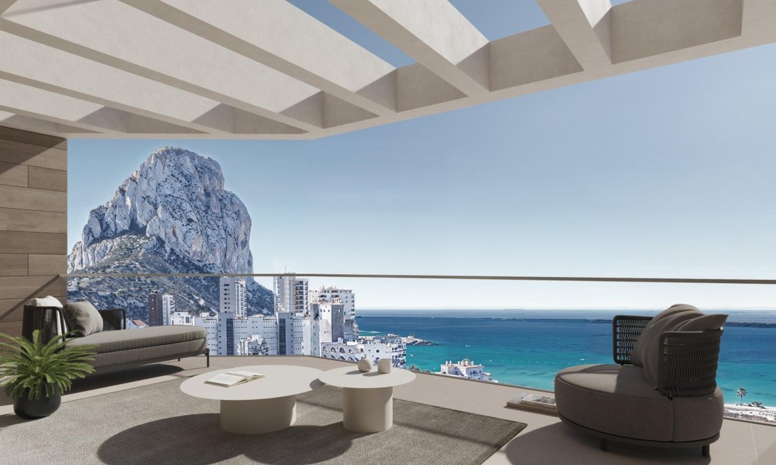 Nouvelle construction - Attique -
Calpe - Playa Arenal