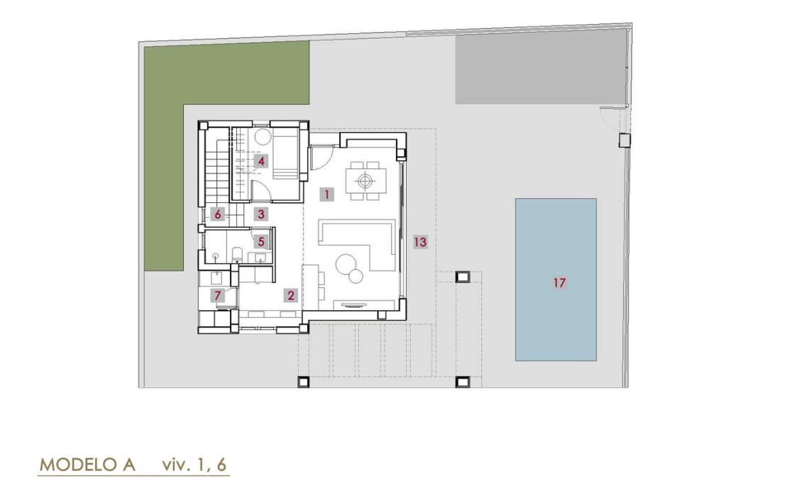 Wiederverkauf - Villa -
Villamartin - El Galan