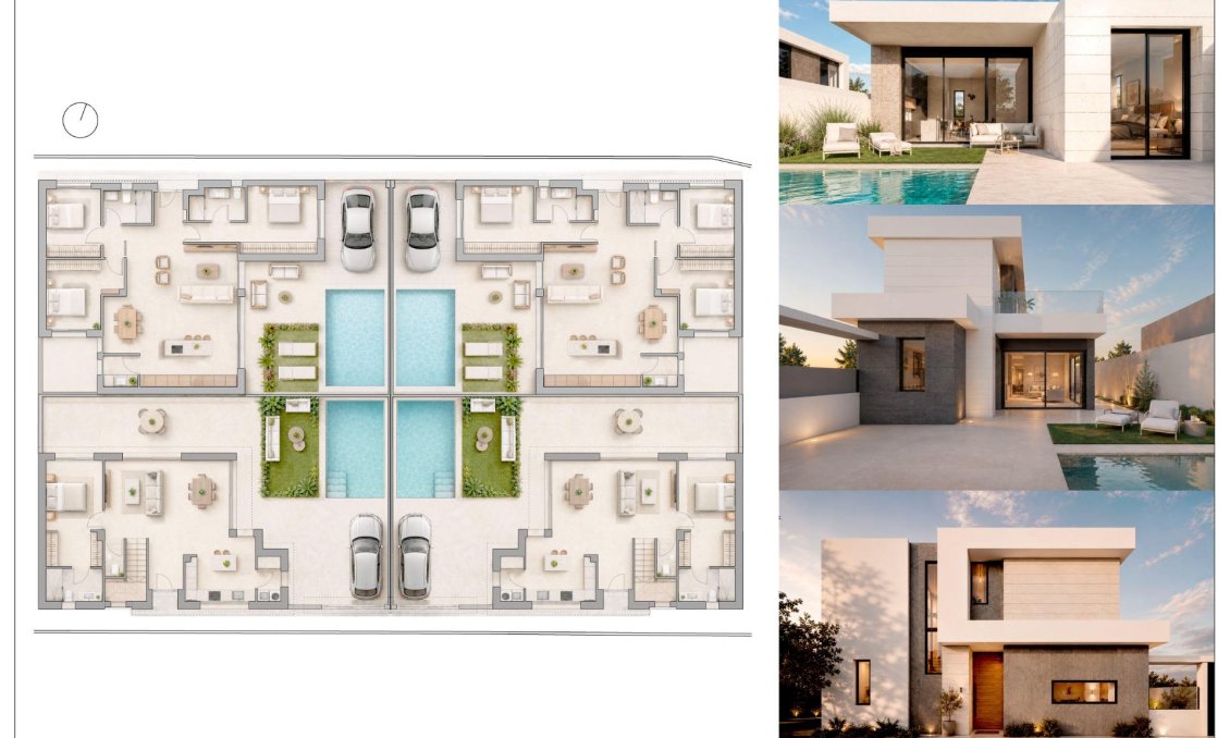 Neue Gebäude - Villa -
Pilar de la Horadada - pueblo