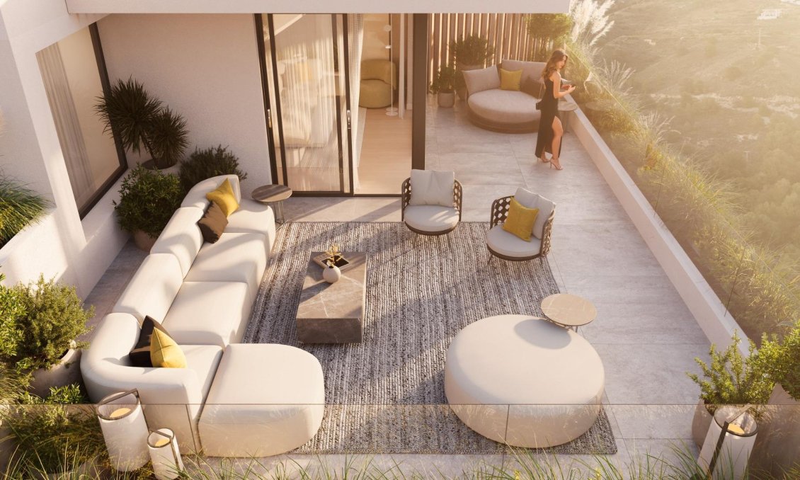 Obra nueva - Apartamento -
Mijas - La Capellania