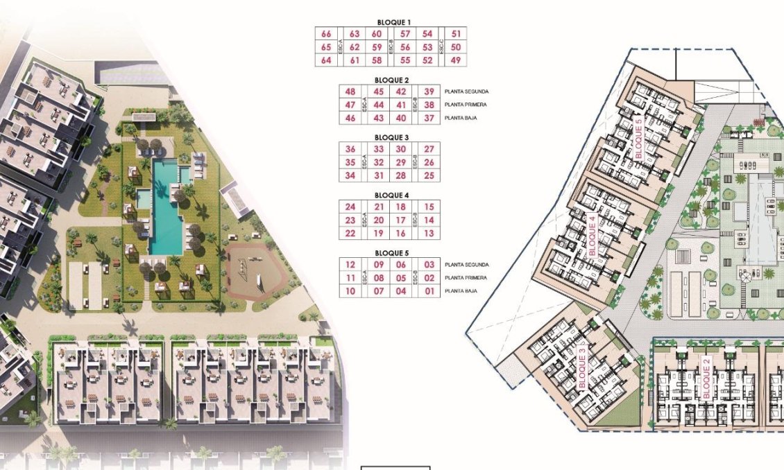 New Build - Apartment -
Los Alcazares - Serena Golf