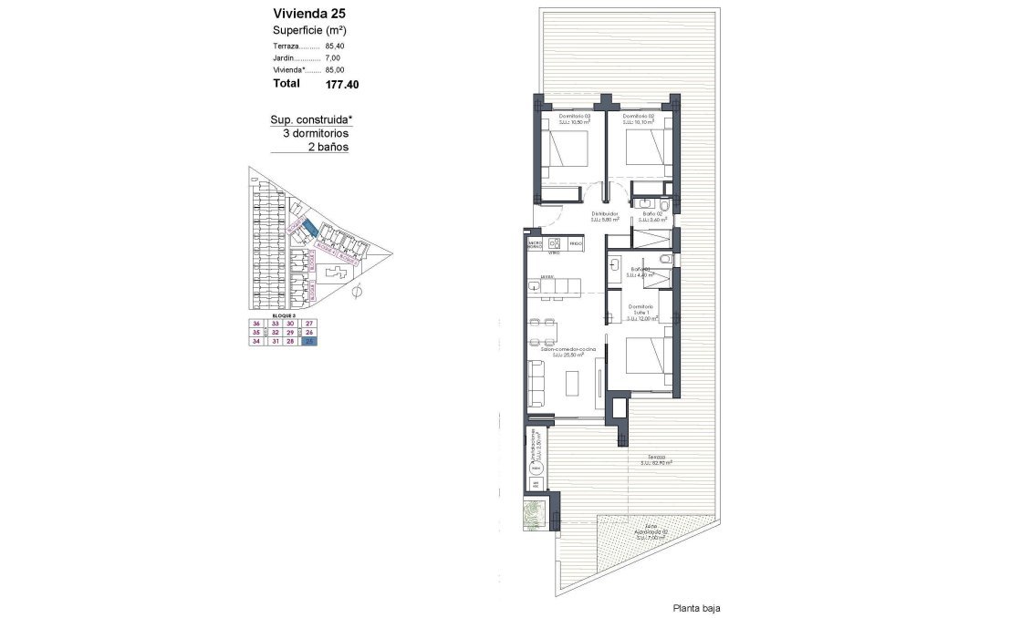 Nouvelle construction - Appartement -
Los Alcazares - Serena Golf