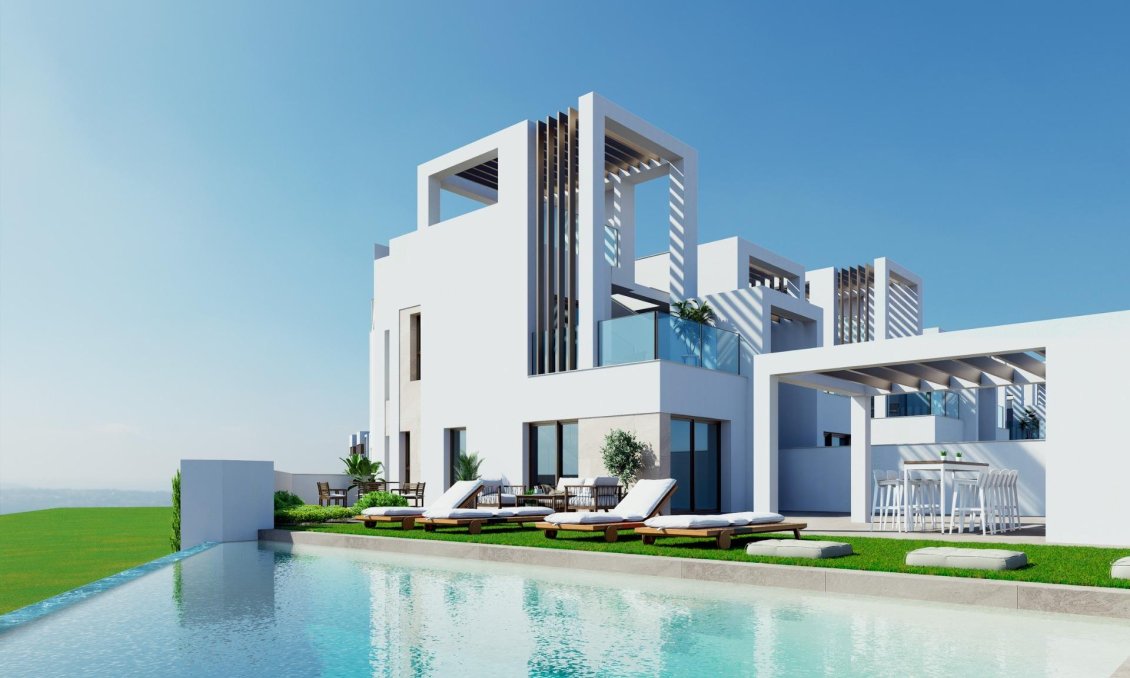 Obra nueva - Villa -
Los Alcazares - Serena Golf