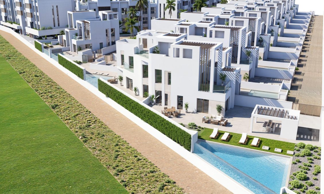 Obra nueva - Villa -
Los Alcazares - Serena Golf