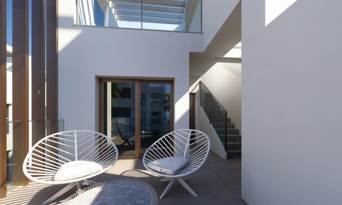 Obra nueva - Villa -
Los Alcazares - Serena Golf