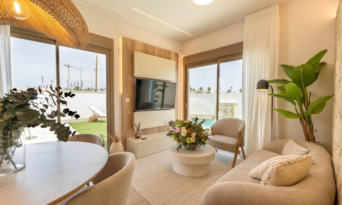 Obra nueva - Villa -
Los Alcazares - Serena Golf