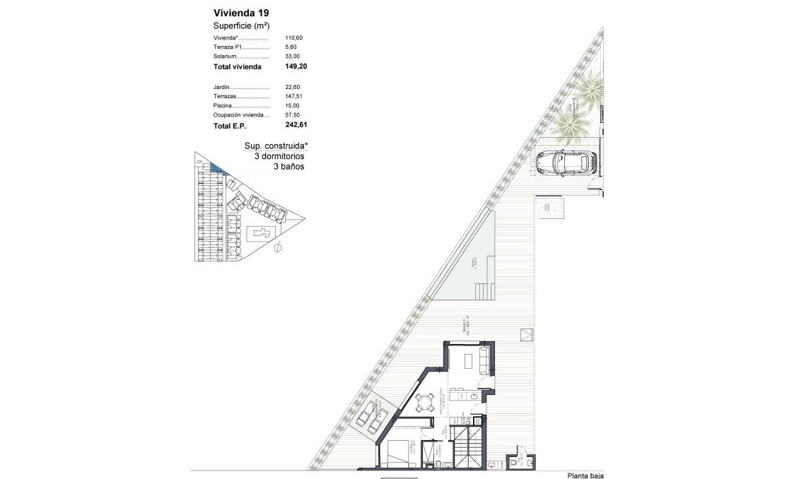 Obra nueva - Villa -
Los Alcazares - Serena Golf
