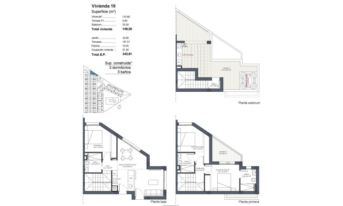 Obra nueva - Villa -
Los Alcazares - Serena Golf