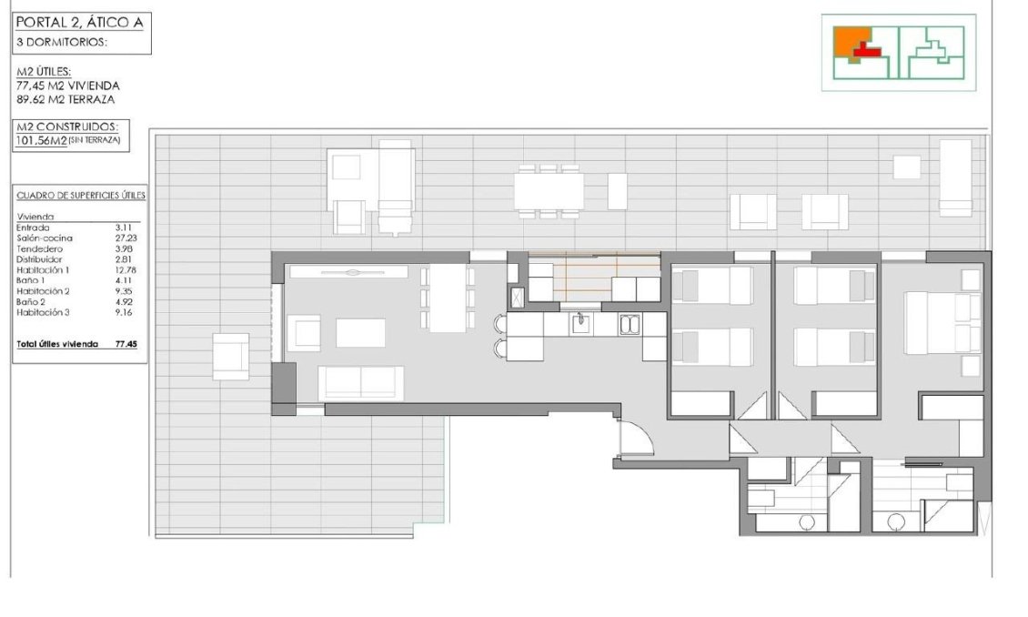 Neue Gebäude - Penthouse -
Jávea Xàbia - Pueblo