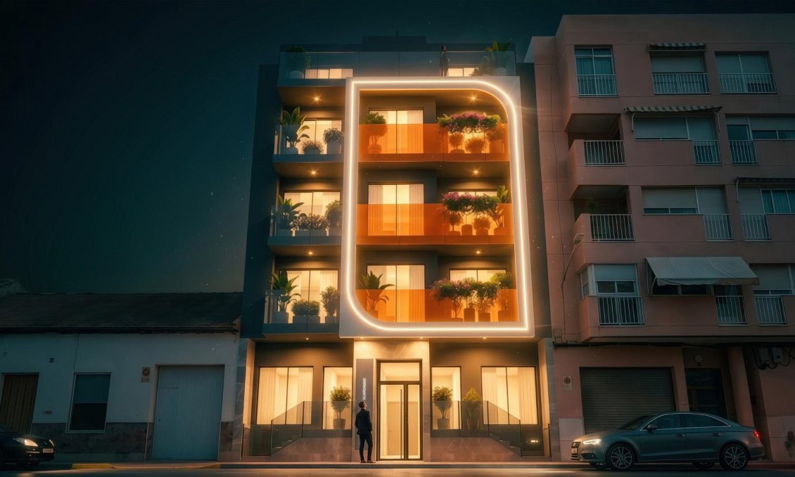 Obra nueva - Apartamento -
Guardamar del Segura - Centro