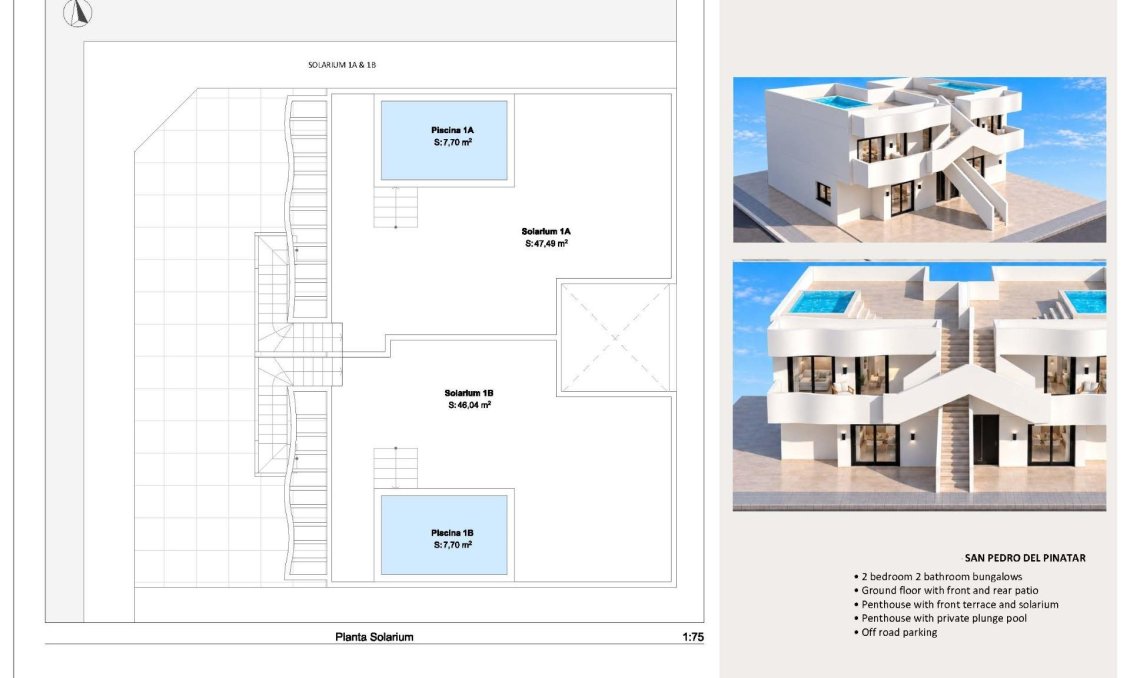 Obra nueva - Bungalow -
San Pedro del Pinatar - Los Peñascos