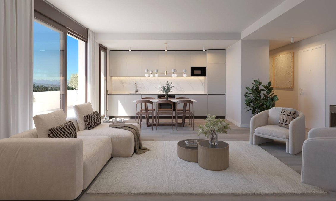 Obra nueva - Apartamento -
Mijas - Hipódromo Costa del Sol