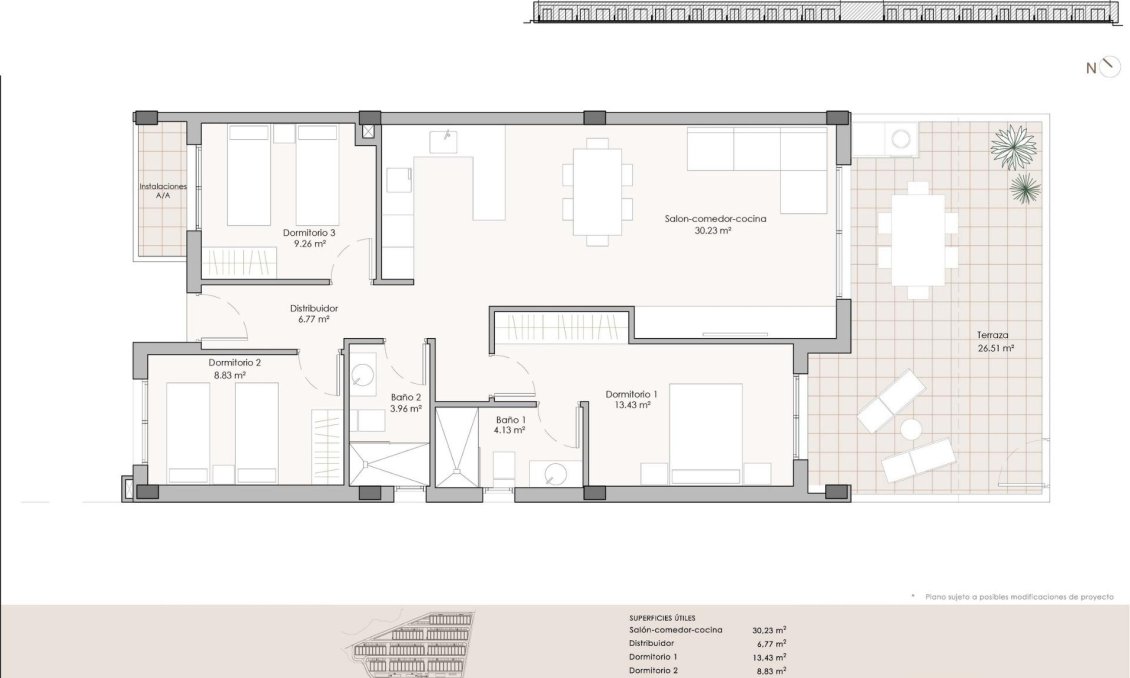 New Build - Apartment -
Pulpi - Aguilón Golf