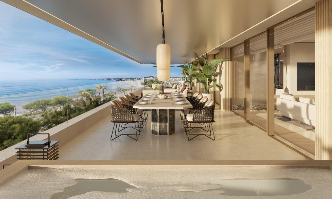 New Build - Apartment -
Estepona - Playa De Guadalobon