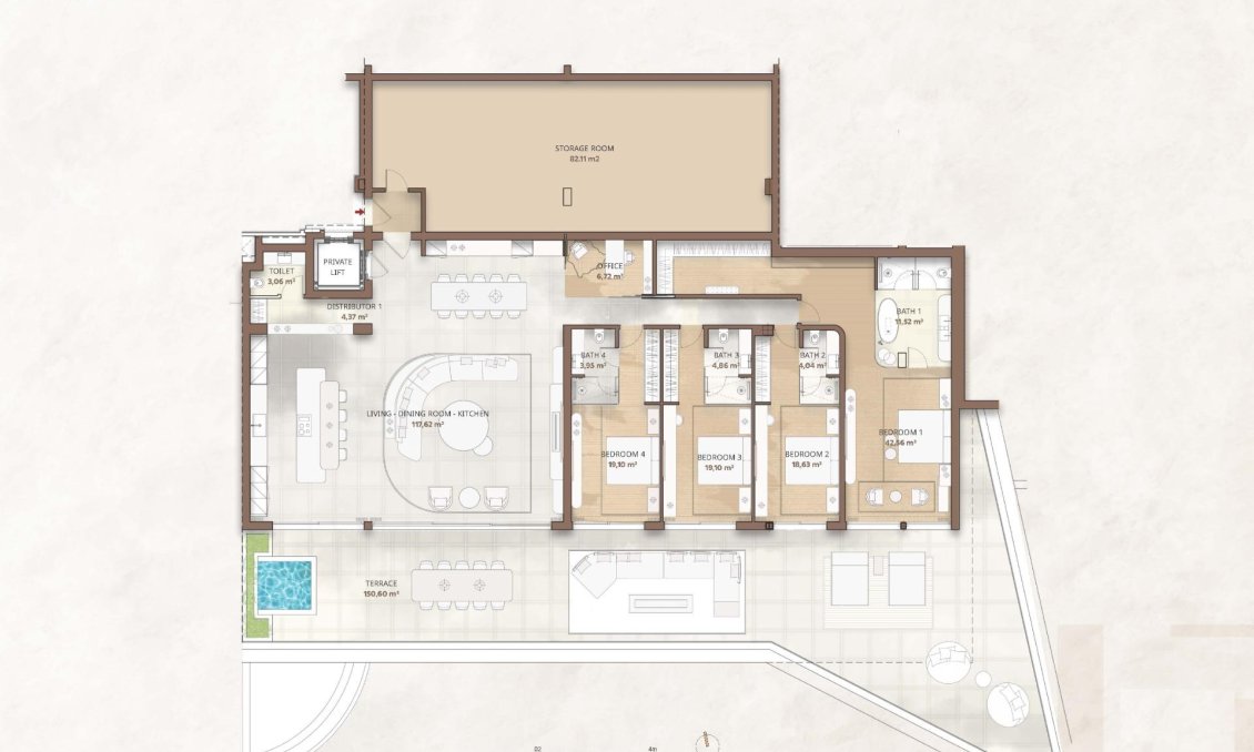 New Build - Apartment -
Estepona - Playa De Guadalobon
