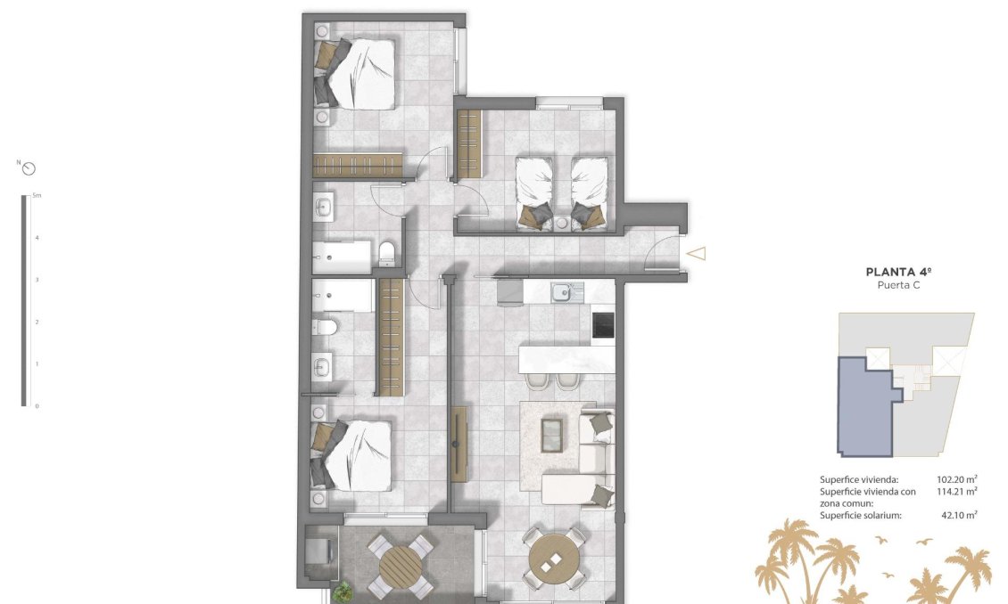 Neue Gebäude - Penthouse -
Guardamar del Segura - Pueblo