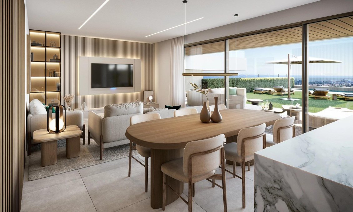 Obra nueva - Apartamento -
Estepona - El Campanario