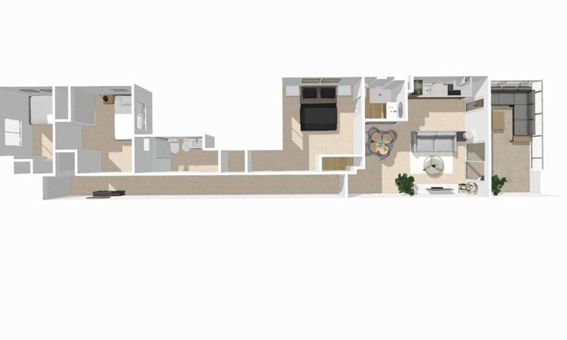 Wiederverkauf - Wohnung -
Torrevieja - Centro