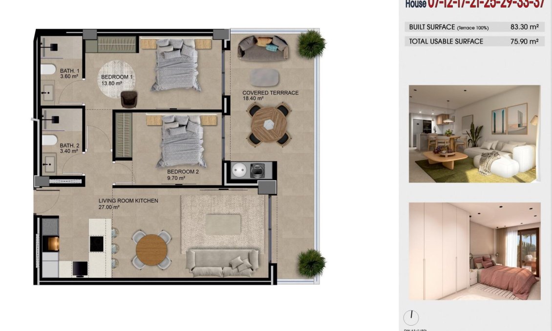 Neue Gebäude - Wohnung -
Guardamar del Segura - Puerto