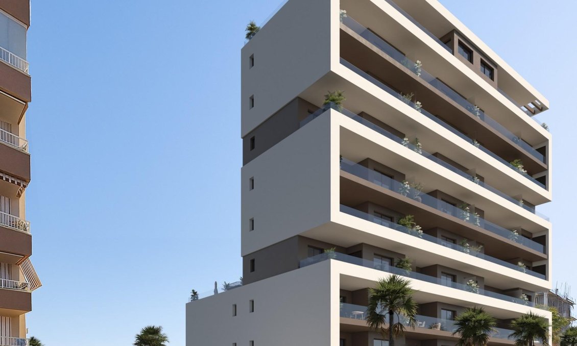 Új építésű - Tetőtéri lakás -
Guardamar del Segura - Puerto