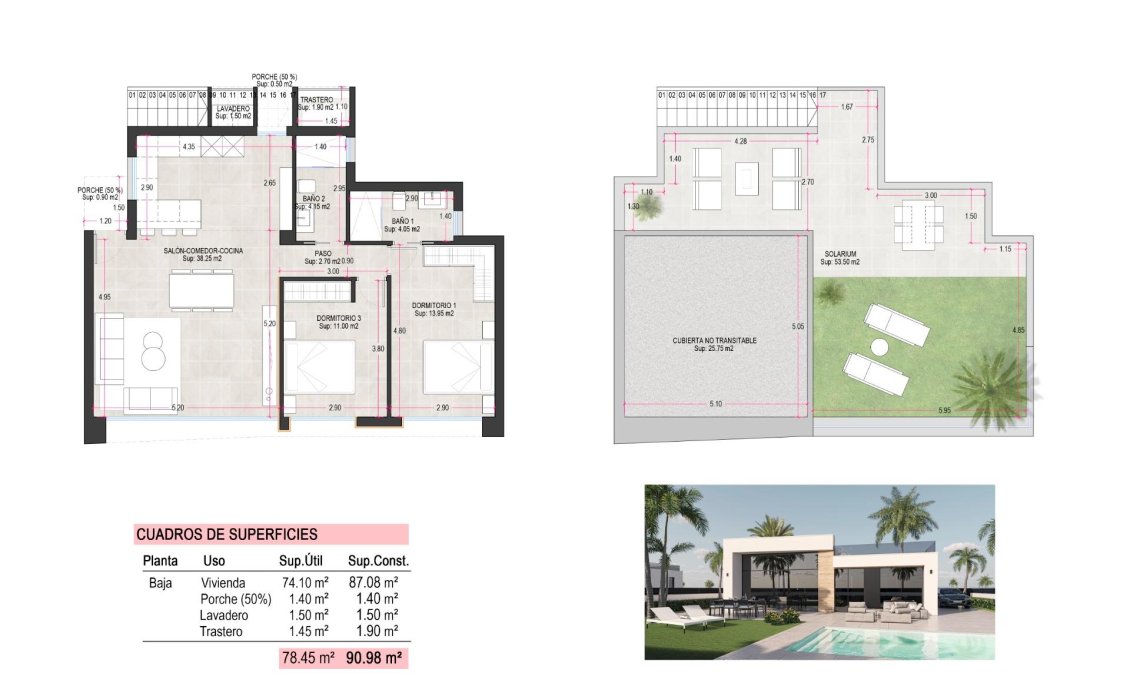 Obra nueva - Villa -
Alhama De Murcia - Condado De Alhama